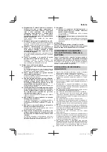 Preview for 25 page of HIKOKI WR 18DSHL Handling Instructions Manual