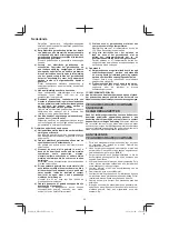 Preview for 32 page of HIKOKI WR 18DSHL Handling Instructions Manual