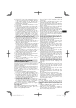 Preview for 33 page of HIKOKI WR 18DSHL Handling Instructions Manual