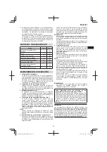 Preview for 45 page of HIKOKI WR 18DSHL Handling Instructions Manual