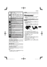 Preview for 71 page of HIKOKI WR 18DSHL Handling Instructions Manual