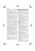 Preview for 84 page of HIKOKI WR 18DSHL Handling Instructions Manual