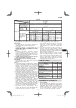 Preview for 97 page of HIKOKI WR 18DSHL Handling Instructions Manual