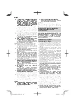 Preview for 100 page of HIKOKI WR 18DSHL Handling Instructions Manual