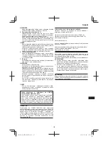 Preview for 155 page of HIKOKI WR 18DSHL Handling Instructions Manual