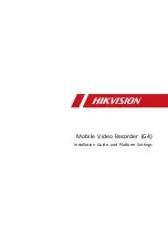 HIKVISION AE-DI5042-G4 Installation Manual And Platform Settings preview