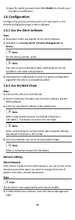 Preview for 17 page of HIKVISION AX DS-PW32-H Series User Manual