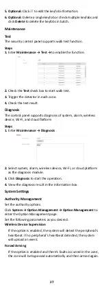 Preview for 34 page of HIKVISION AX DS-PW32-H Series User Manual