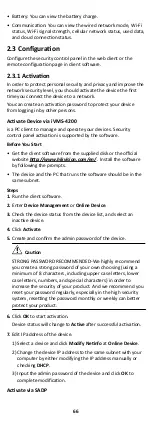 Preview for 73 page of HIKVISION AX DS-PW32-H Series User Manual