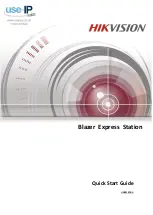 Preview for 1 page of HIKVISION Blazer Express Station Quick Start Manual