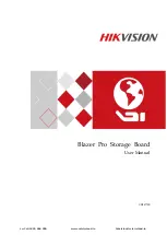 HIKVISION Blazer Pro User Manual preview