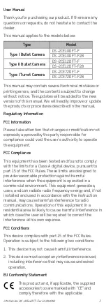 Preview for 3 page of HIKVISION ColorVu DS-2CE DFT-F Series User Manual