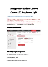 HIKVISION ColorVu Configuration Manual preview