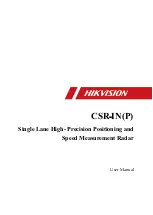 HIKVISION CSR-I Series User Manual preview