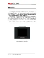 Preview for 3 page of HIKVISION DS-1002HMI-S Technical Manual