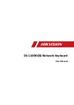 HIKVISION DS-1100KI(B) User Manual preview