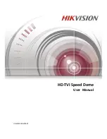 HIKVISION DS-2AE7230TI-A User Manual preview