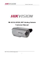 Preview for 1 page of HIKVISION DS-2CC112P(N)-IRT Technical Manual