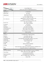 Preview for 4 page of HIKVISION DS-2CC178P(N)-A(-C) Technical Manual