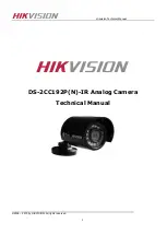 Preview for 1 page of HIKVISION DS-2CC192PN-IR Technical Manual