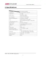 Preview for 5 page of HIKVISION DS-2CC502 P(N)-IR1(IR3) Technical Manual