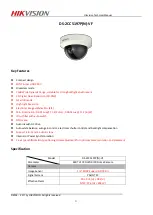 Preview for 3 page of HIKVISION DS-2CC5197P-VF Technical Manual