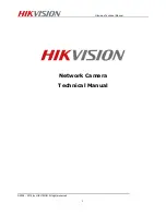 Preview for 1 page of HIKVISION DS-2CD8153F-E Technical Manual