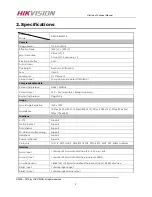 Preview for 5 page of HIKVISION DS-2CD852MF-E Series Technical Manual