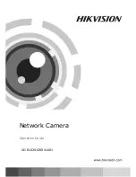 Предварительный просмотр 1 страницы HIKVISION DS-2CD864FWD-E series Operation Manual