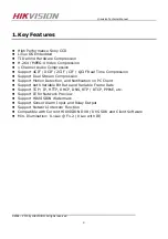 Preview for 4 page of HIKVISION DS-2CD892P(N)-IR1(IR3) Technical Manual