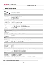 Preview for 5 page of HIKVISION DS-2CD892P(N)-IR1(IR3) Technical Manual