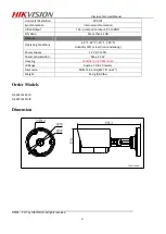 Preview for 4 page of HIKVISION DS-2CE1512PN-IR Technical Manual