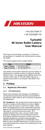 HIKVISION DS-2CE17U8T-IT User Manual предпросмотр