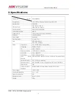 Preview for 5 page of HIKVISION DS-2CZ232P/N Technical Manual