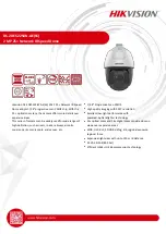 HIKVISION DS-2DE5225IW-AE(S6) Quick Start Manual preview