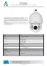 Preview for 2 page of HIKVISION DS-2DE7530IW-AE User Manual