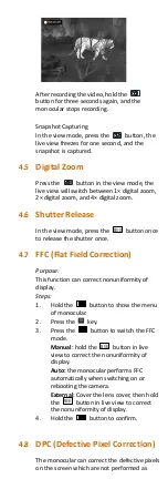 Preview for 14 page of HIKVISION DS-2TS03-25UF/W User Manual