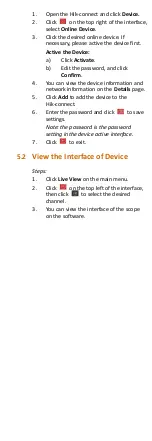 Preview for 16 page of HIKVISION DS-2TS03-25UF/W User Manual