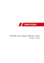 HIKVISION DS-3E0105P-E Installation Manual предпросмотр