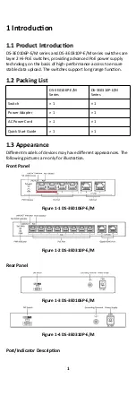 Предварительный просмотр 8 страницы HIKVISION DS-3E0106P-E/M Series Quick Start Manual