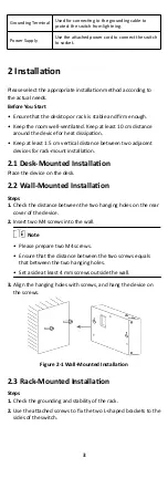 Предварительный просмотр 11 страницы HIKVISION DS-3E1 P Series Quick Start Manual