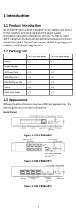 Предварительный просмотр 8 страницы HIKVISION DS-3T0306HP-E Quick Start Manual