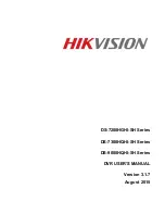 HIKVISION DS-7200HGHI-SH Series User Manual preview