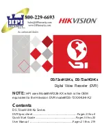 HIKVISION DS-7204HUHI-K1 Manual предпросмотр