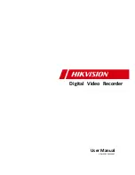 HIKVISION DS-7208HWI-SV series User Manual preview
