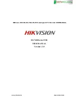 Preview for 1 page of HIKVISION DS-7604 Series User Manual