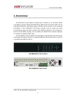 Preview for 4 page of HIKVISION DS-8000HCI-S series Technical Manual