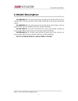 Preview for 5 page of HIKVISION DS-8000HCI-S series Technical Manual