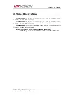 Preview for 5 page of HIKVISION DS-8004HDI-S Technical Manual