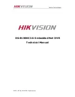 HIKVISION DS-8104HCI-S Technical Manual preview